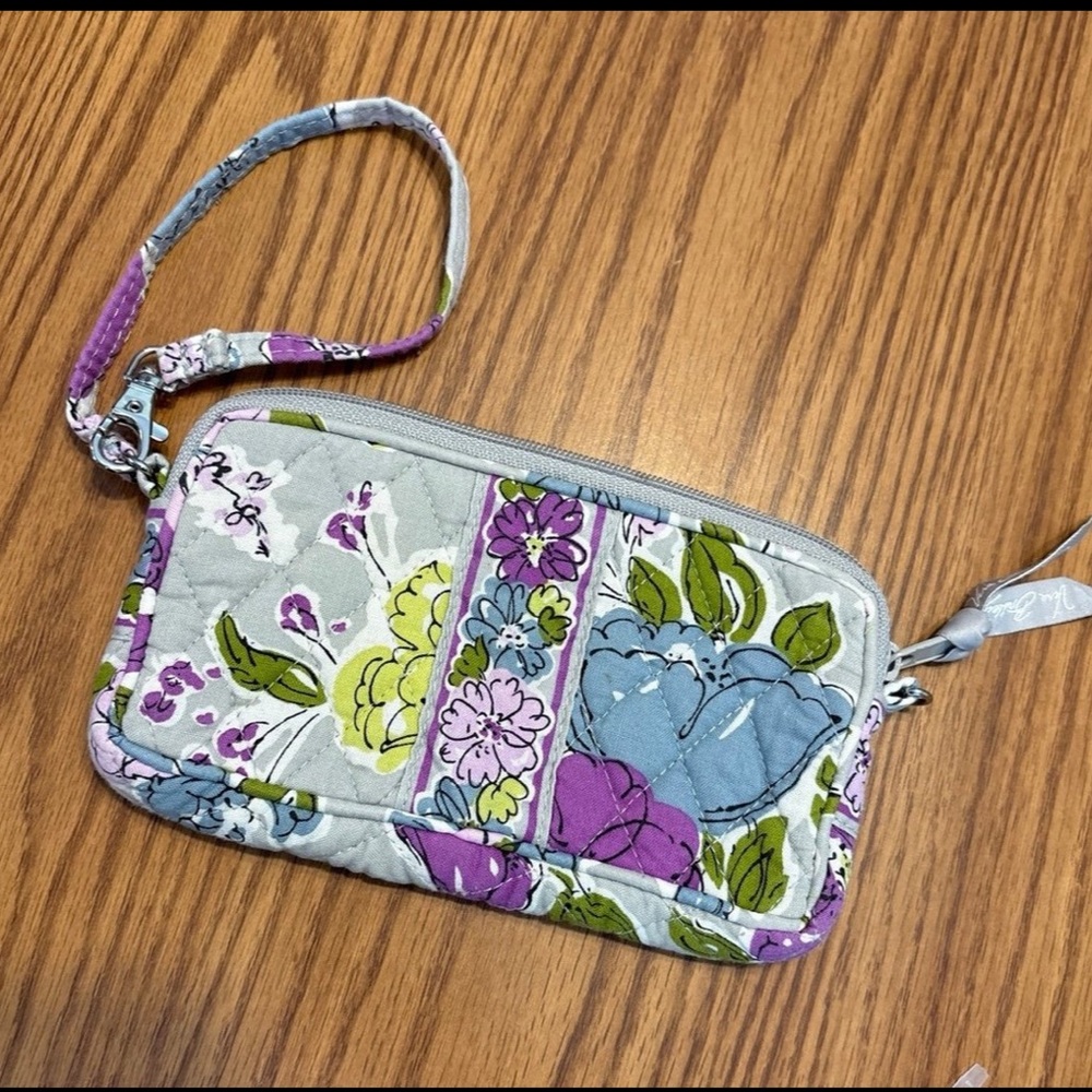 Vera Bradley RARE 2011 Watercolor pattern Wallet / wristlet